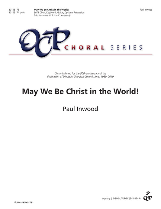 May We Be Christ in the World!