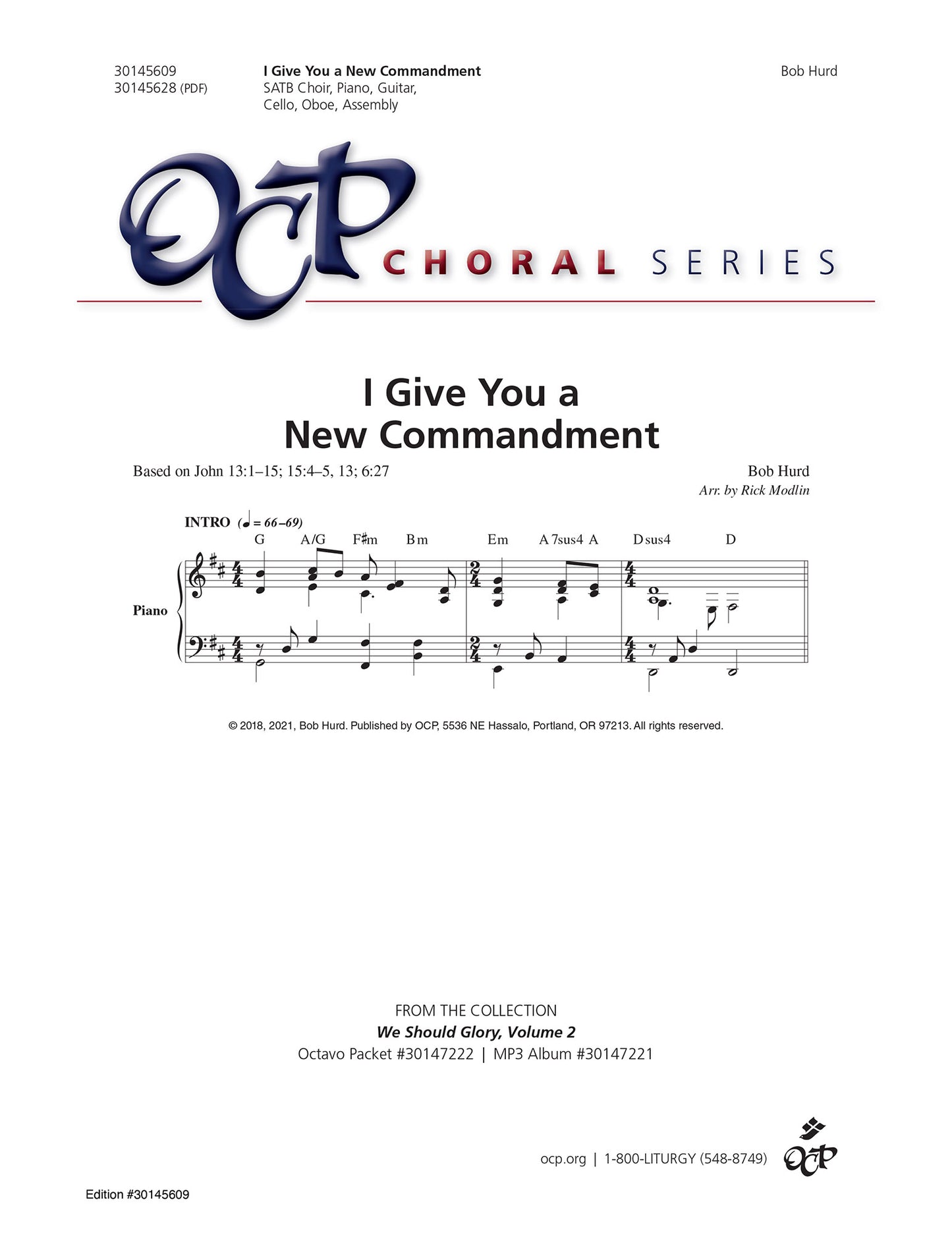 I Give You a New Commandment