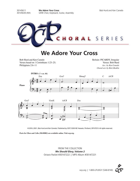 We Adore Your Cross