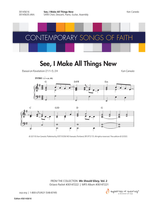 See, I Make All Things New