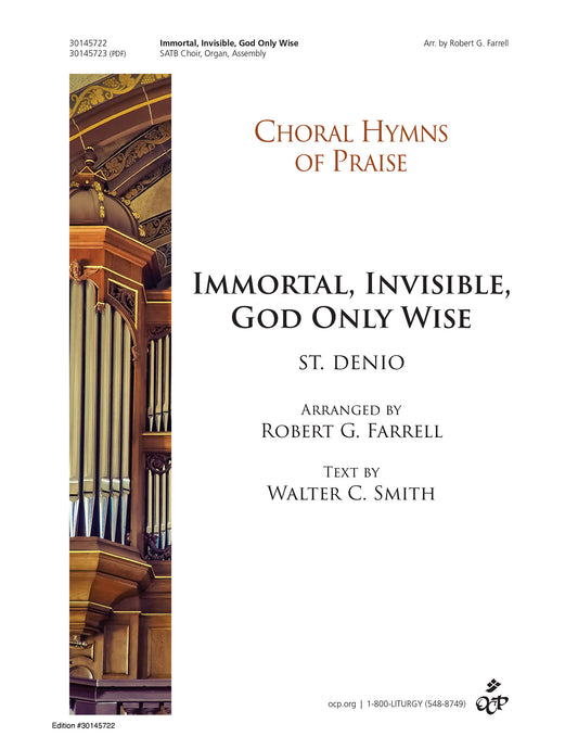 Immortal, Invisible, God Only Wise