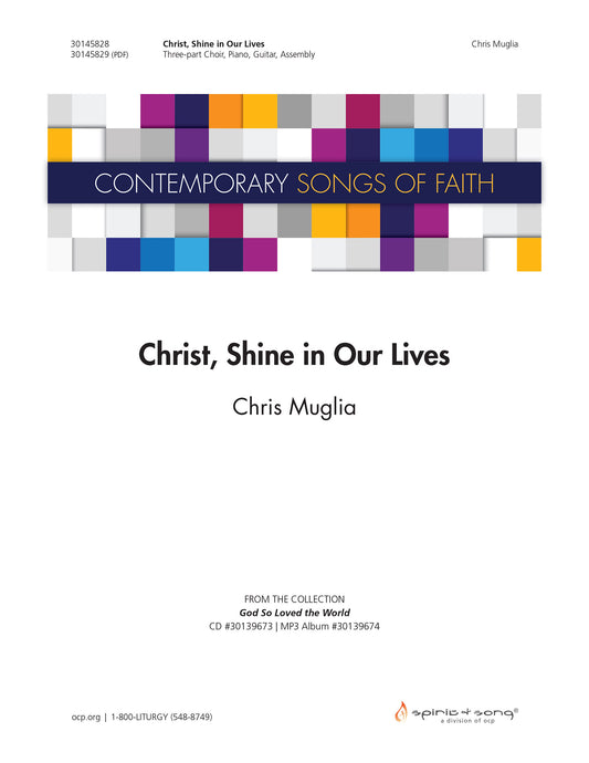 Christ, Shine in Our Lives