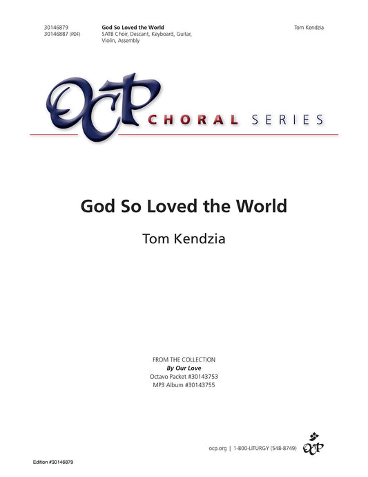 God So Loved the World