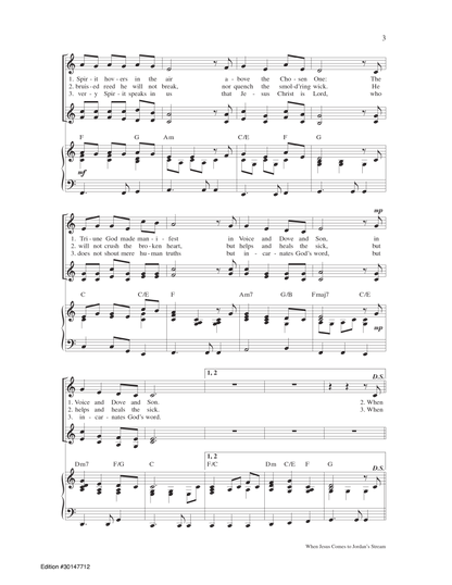 When Jesus Comes to Jordan's Stream