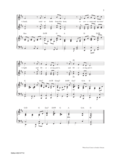 When Jesus Comes to Jordan's Stream