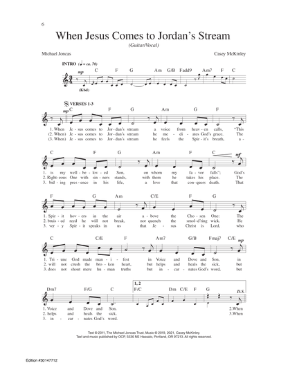 When Jesus Comes to Jordan's Stream