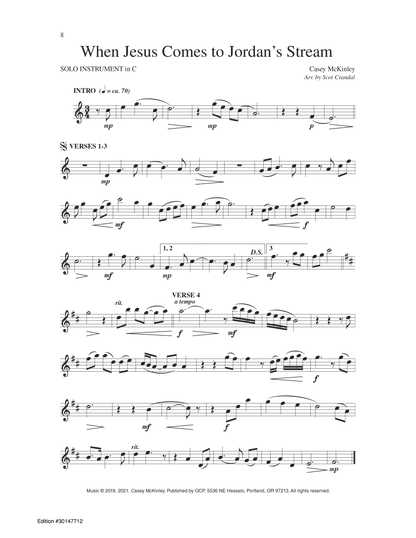 When Jesus Comes to Jordan's Stream