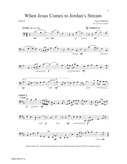 When Jesus Comes to Jordan's Stream