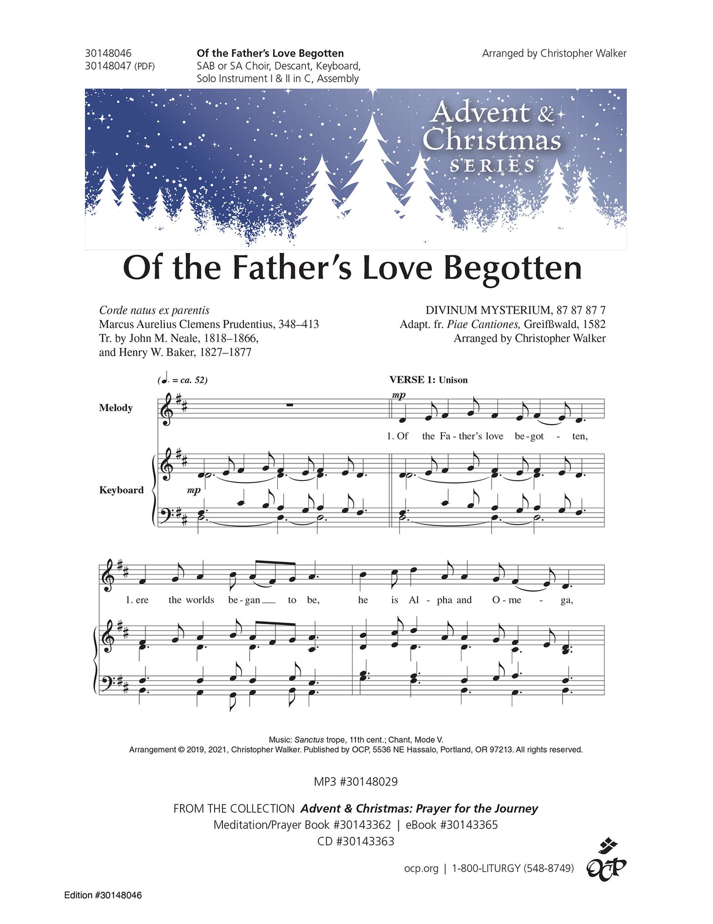 Of the Father's Love Begotten