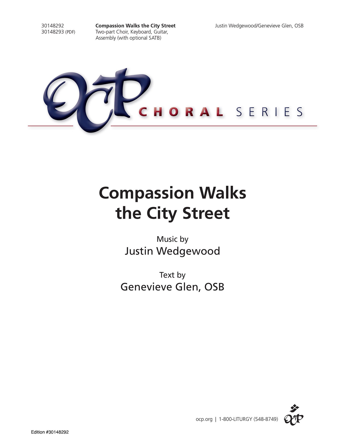 Compassion Walks the City Street