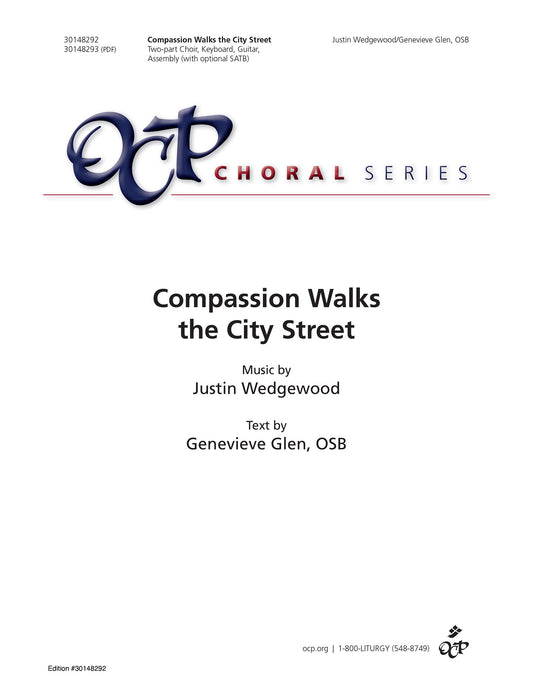 Compassion Walks the City Street