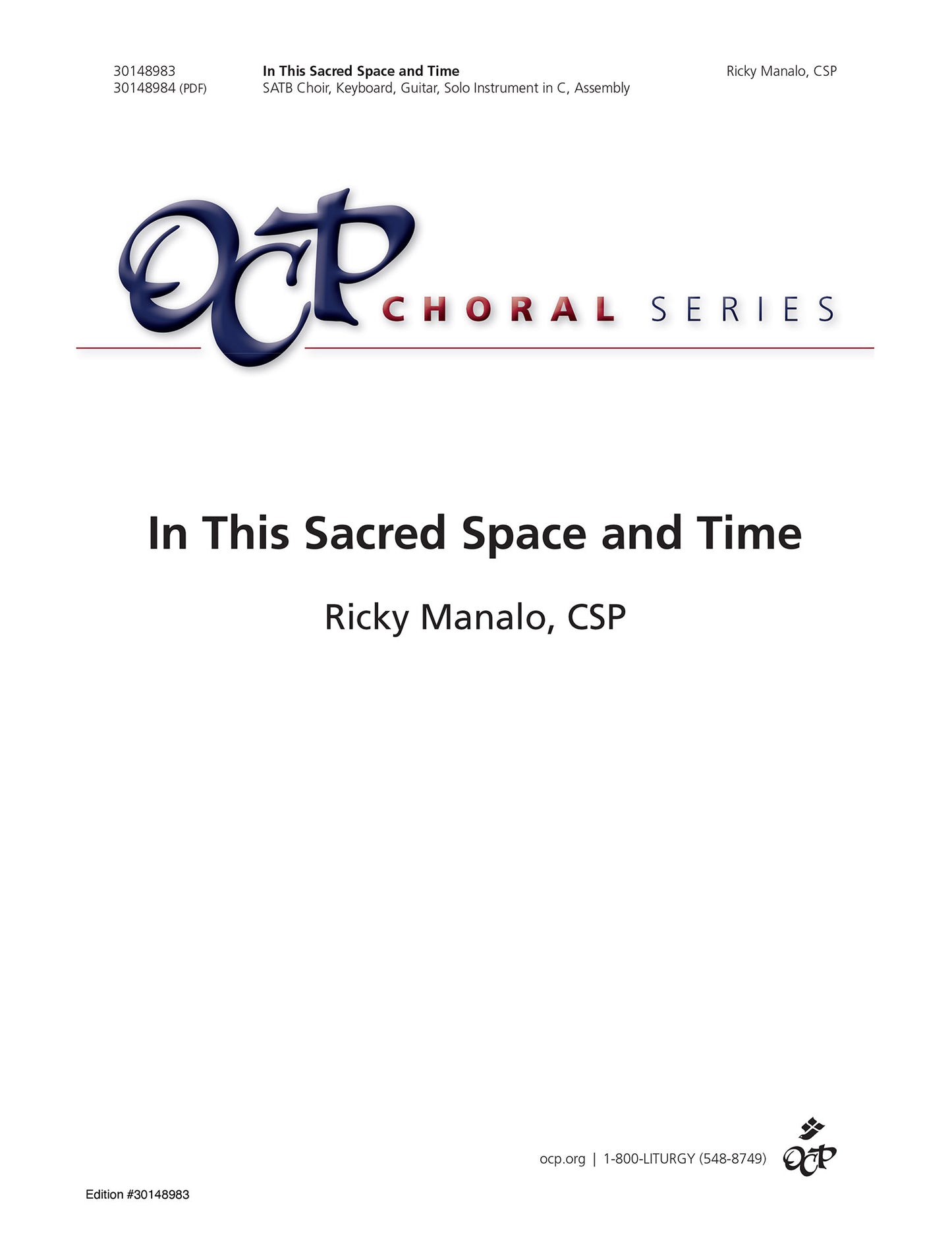 In This Sacred Space and Time