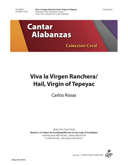 Viva la Virgen Ranchera/Hail, Virgin of Tepeyac