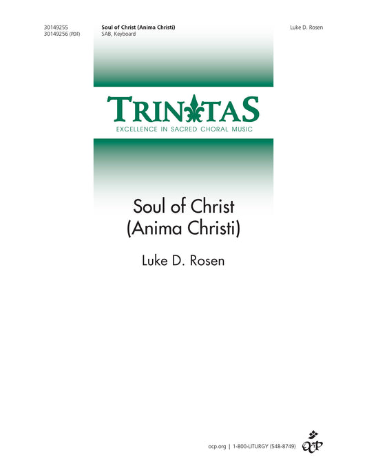 Soul of Christ (Anima Christi)