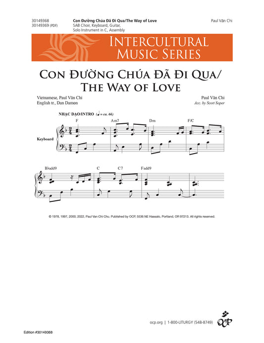 Con ___ng Chœa _‹ _i Qua/The Way of Love