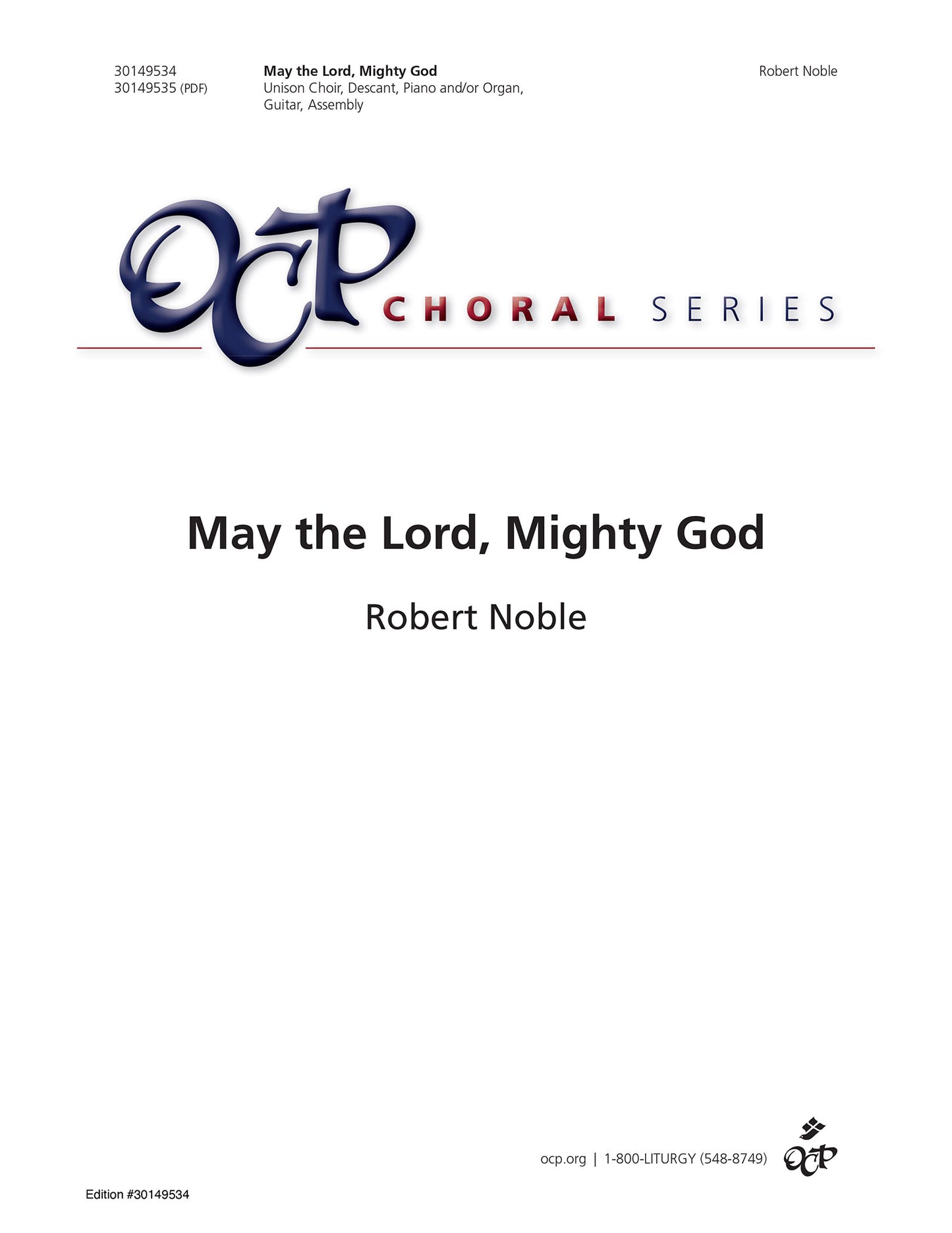 May the Lord, Mighty God