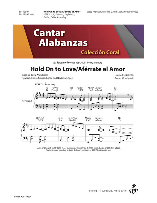 Hold On to Love/Aférrate al Amor