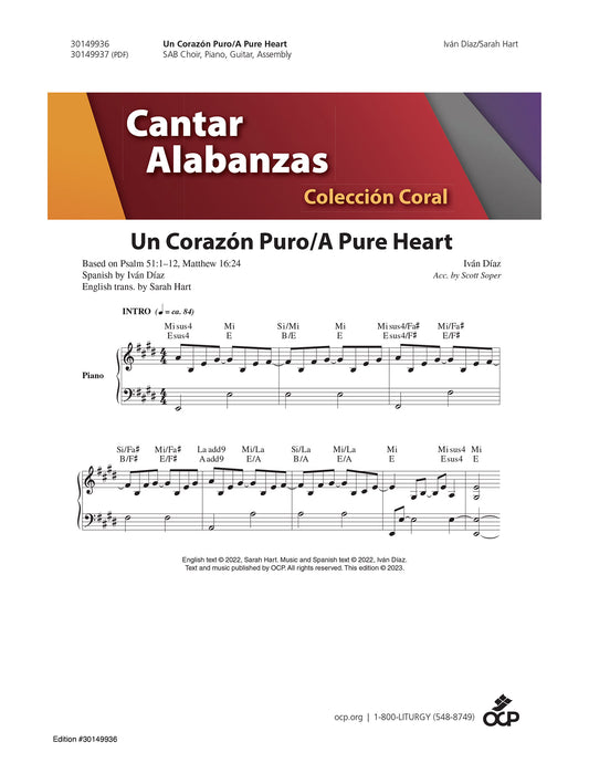 Un Coraz—n Puro/A Pure Heart