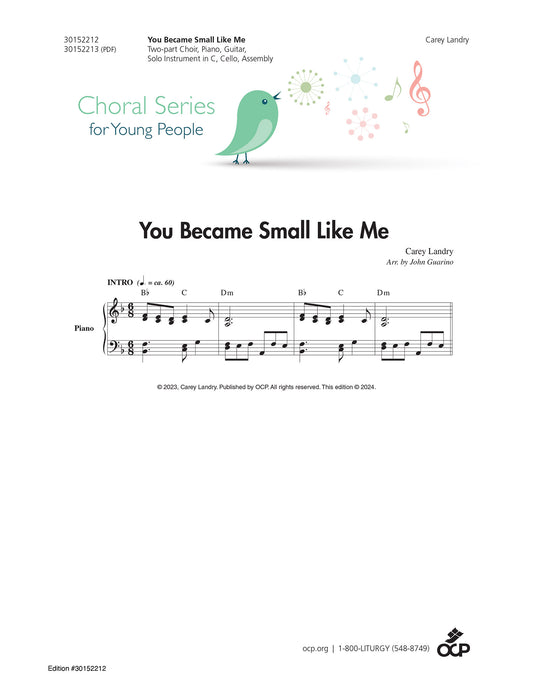 You Became Small Like Me