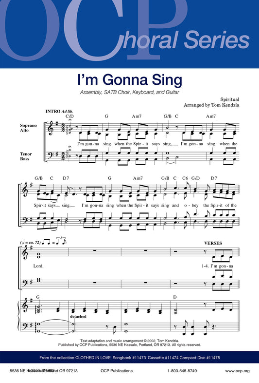 I'm Gonna Sing