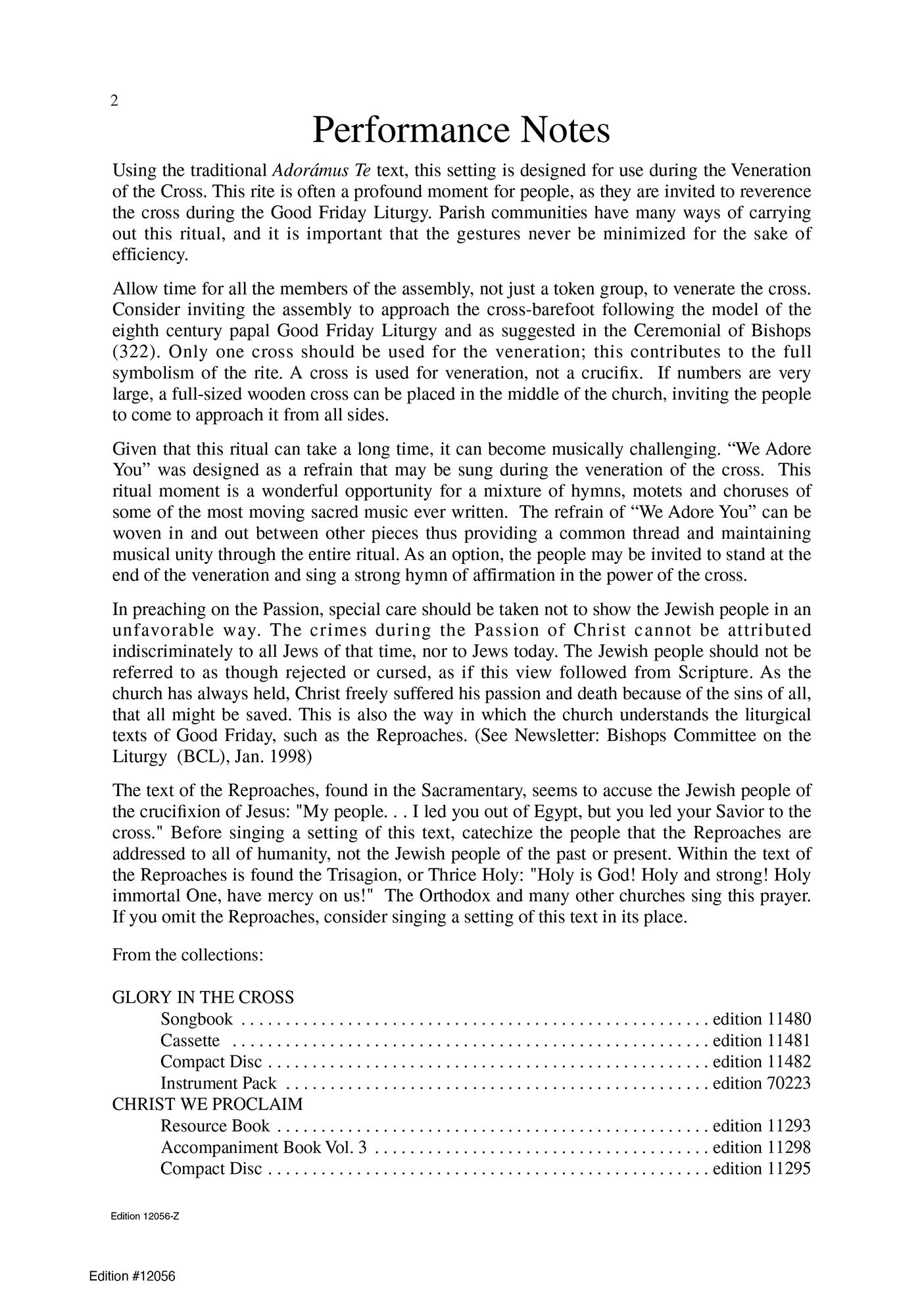 Veneration of the Cross