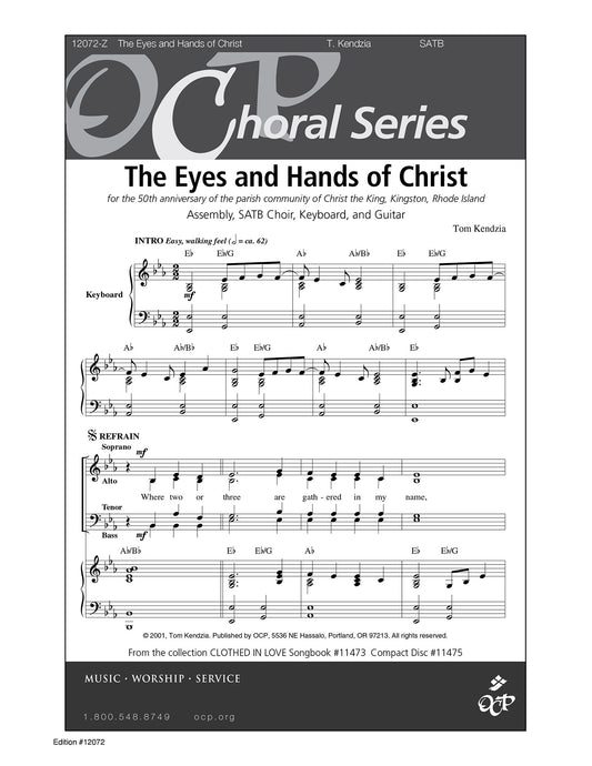 The Eyes and Hands of Christ