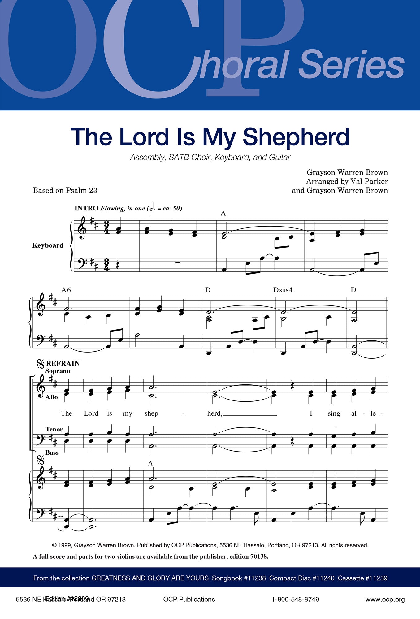 The Lord Is My Shepherd