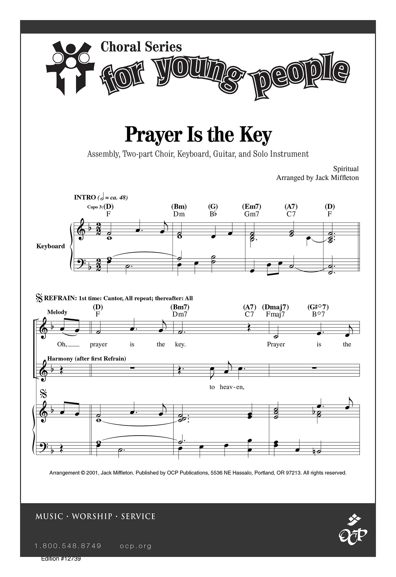 Prayer Is the Key/Standin' in the Need of Prayer