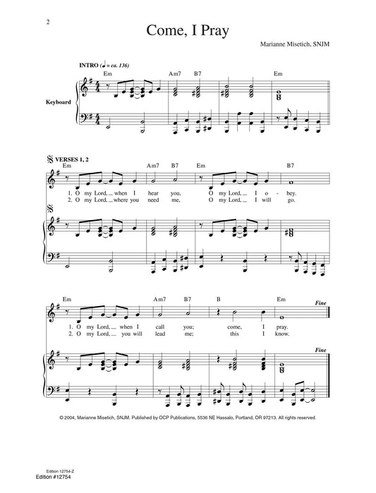 Come, I Pray/Jesus Is Lord, Alleluia