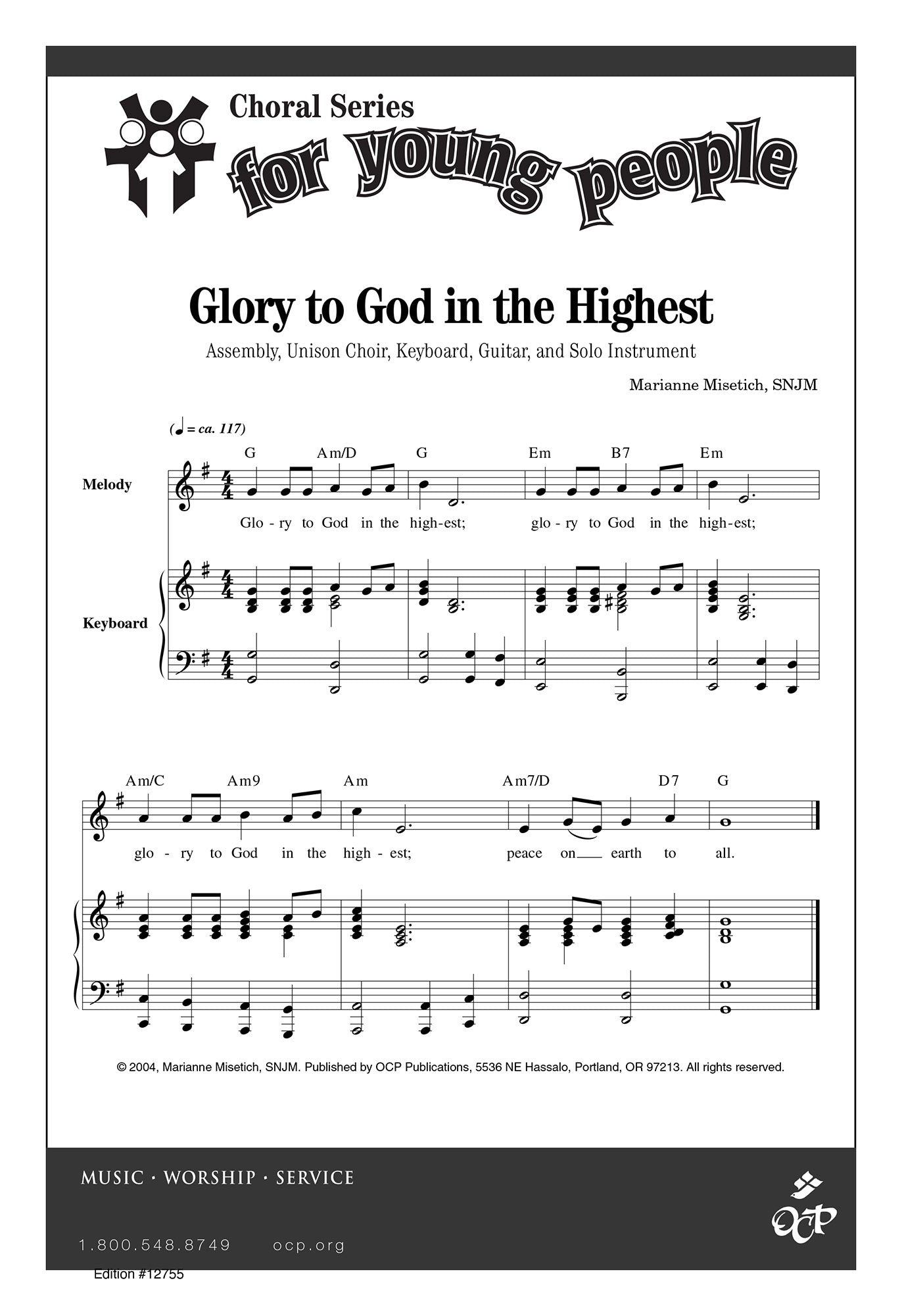 Glory to God in the Highest/Jesus Is Born