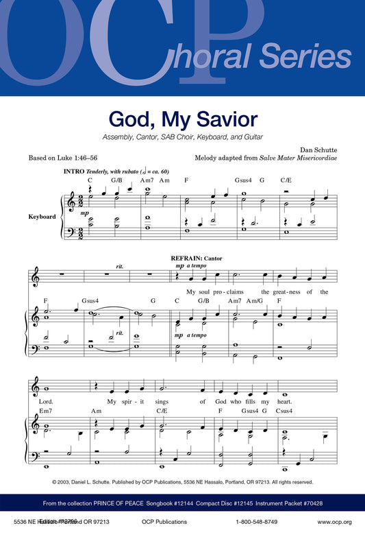 God, My Savior