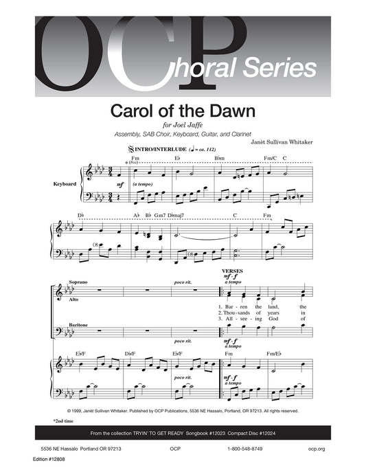 Carol of the Dawn