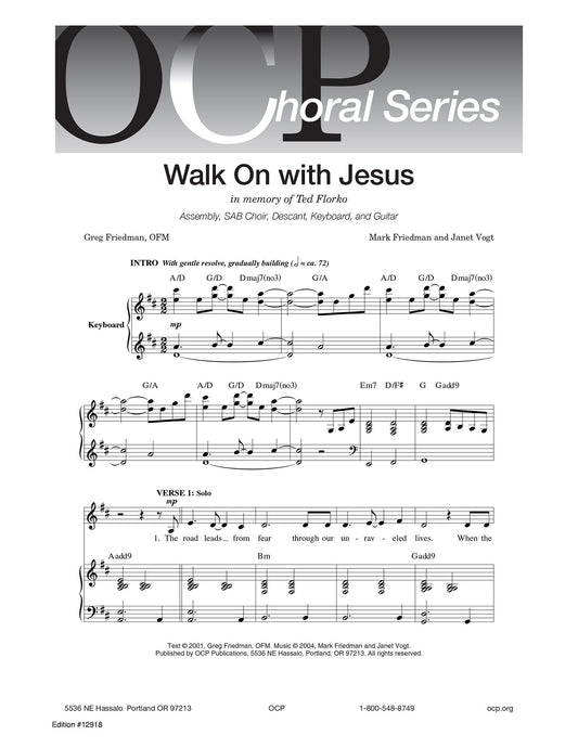 Walk On with Jesus