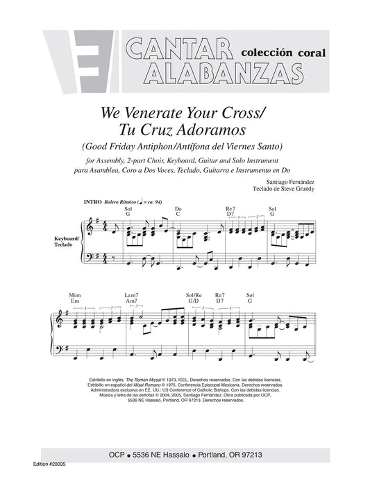 We Venerate Your Cross/Tu Cruz Adoramos