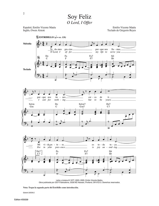 Soy Feliz/O Lord, I Offer