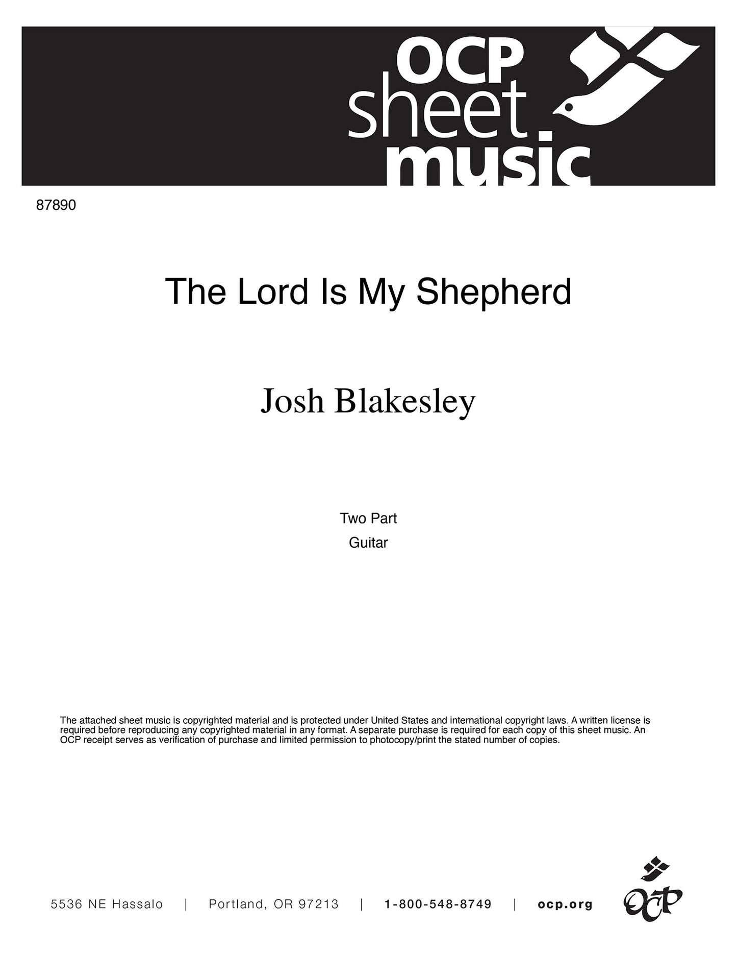 The Lord Is My Shepherd