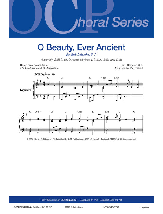 O Beauty, Ever Ancient