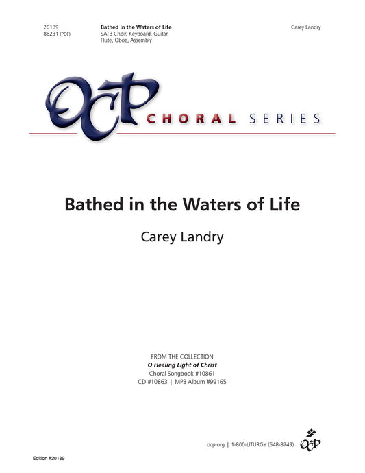 Bathed in the Waters of Life