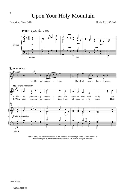 Upon Your Holy Mountain