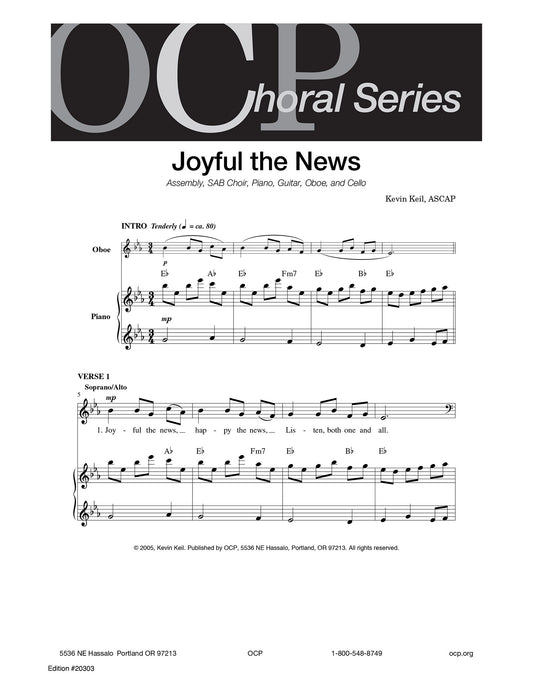 Joyful the News