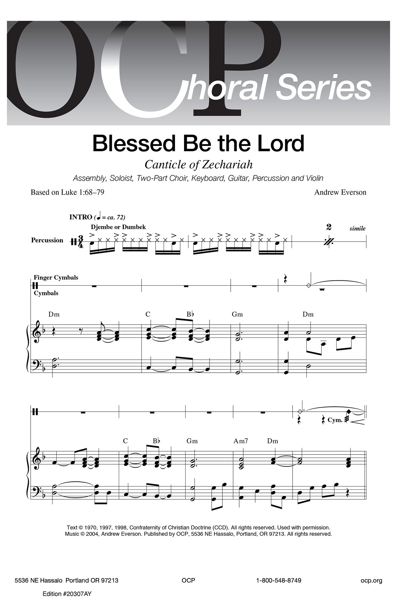 Blessed Be the Lord