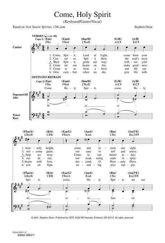 Come, Holy Spirit