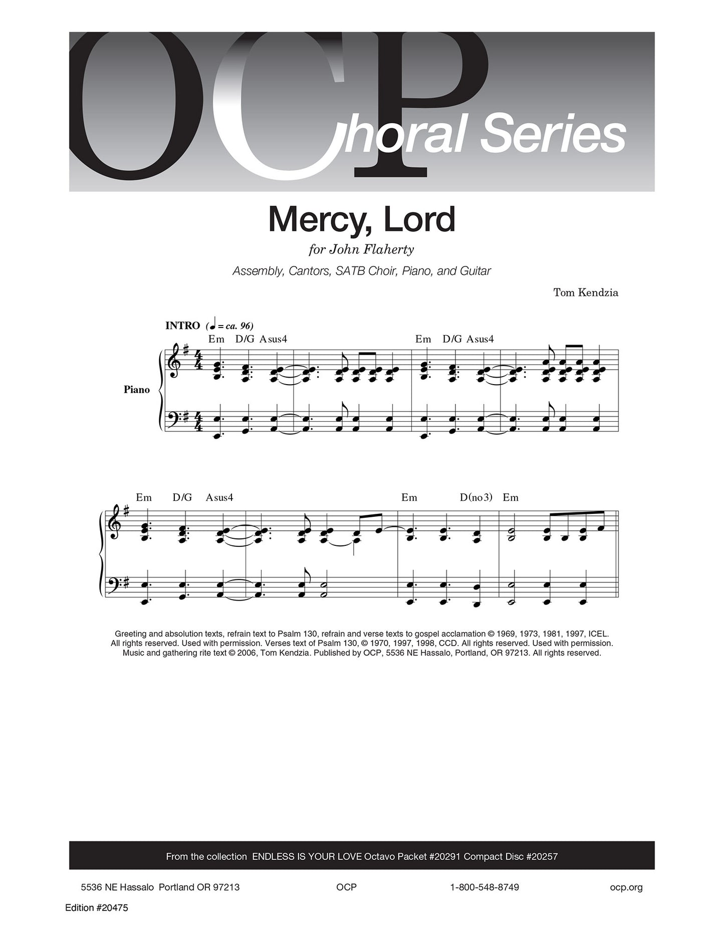 Mercy, Lord