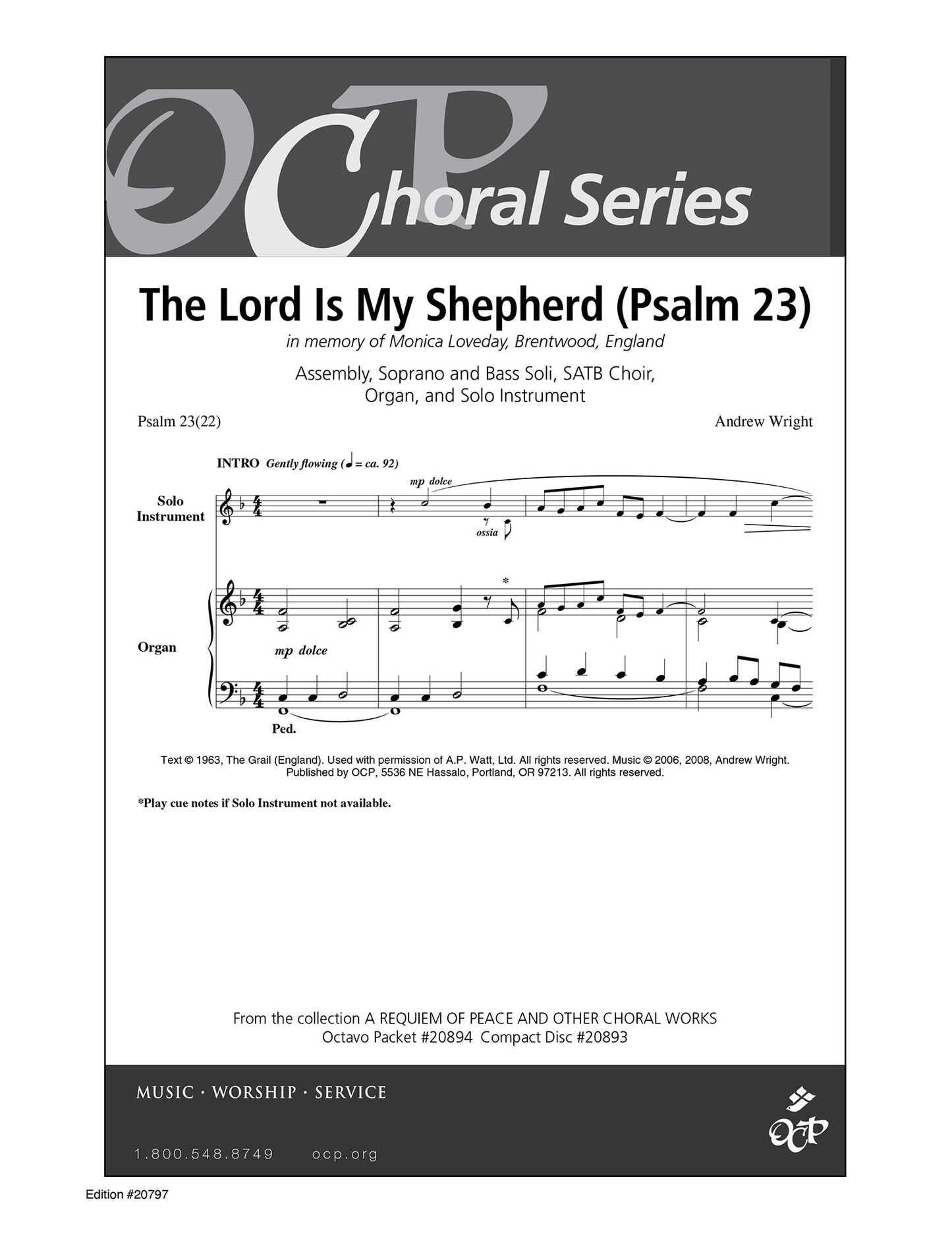 The Lord Is My Shepherd (Psalm 23)