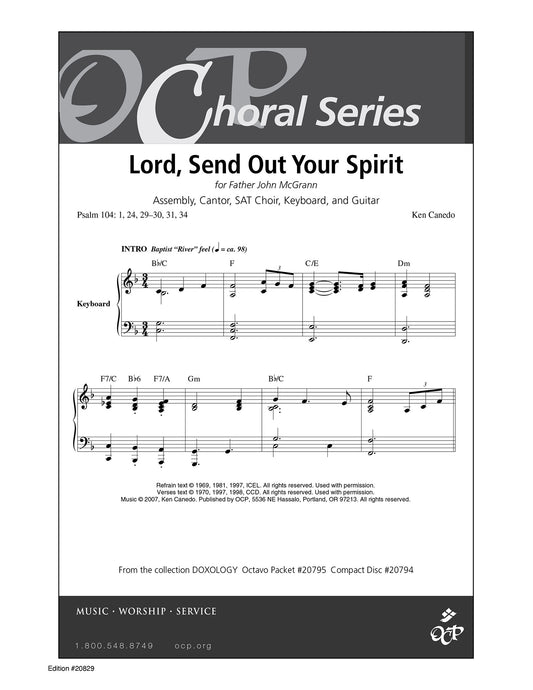 Lord, Send Out Your Spirit