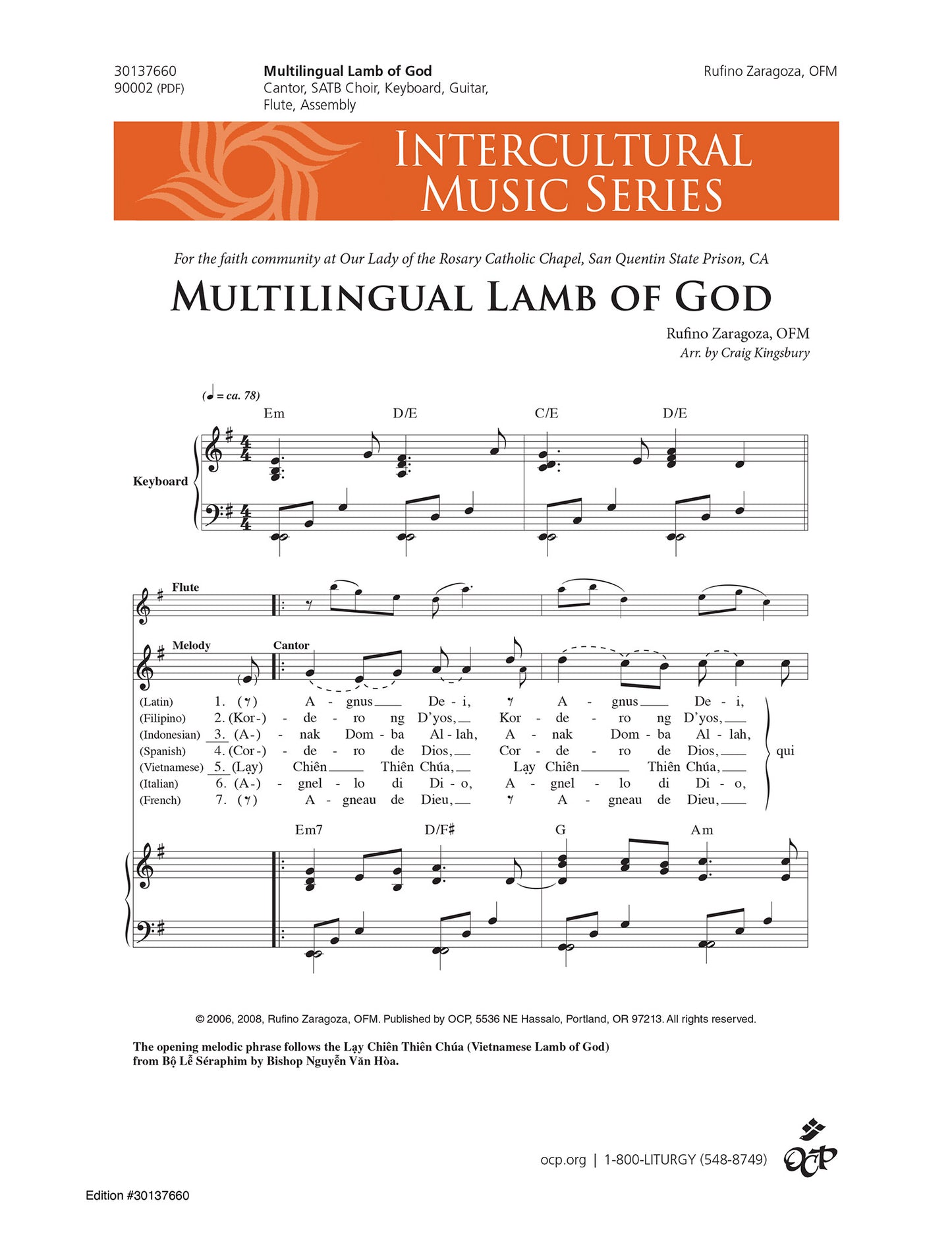 Multilingual Lamb of God