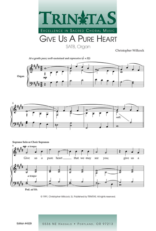 Give Us a Pure Heart