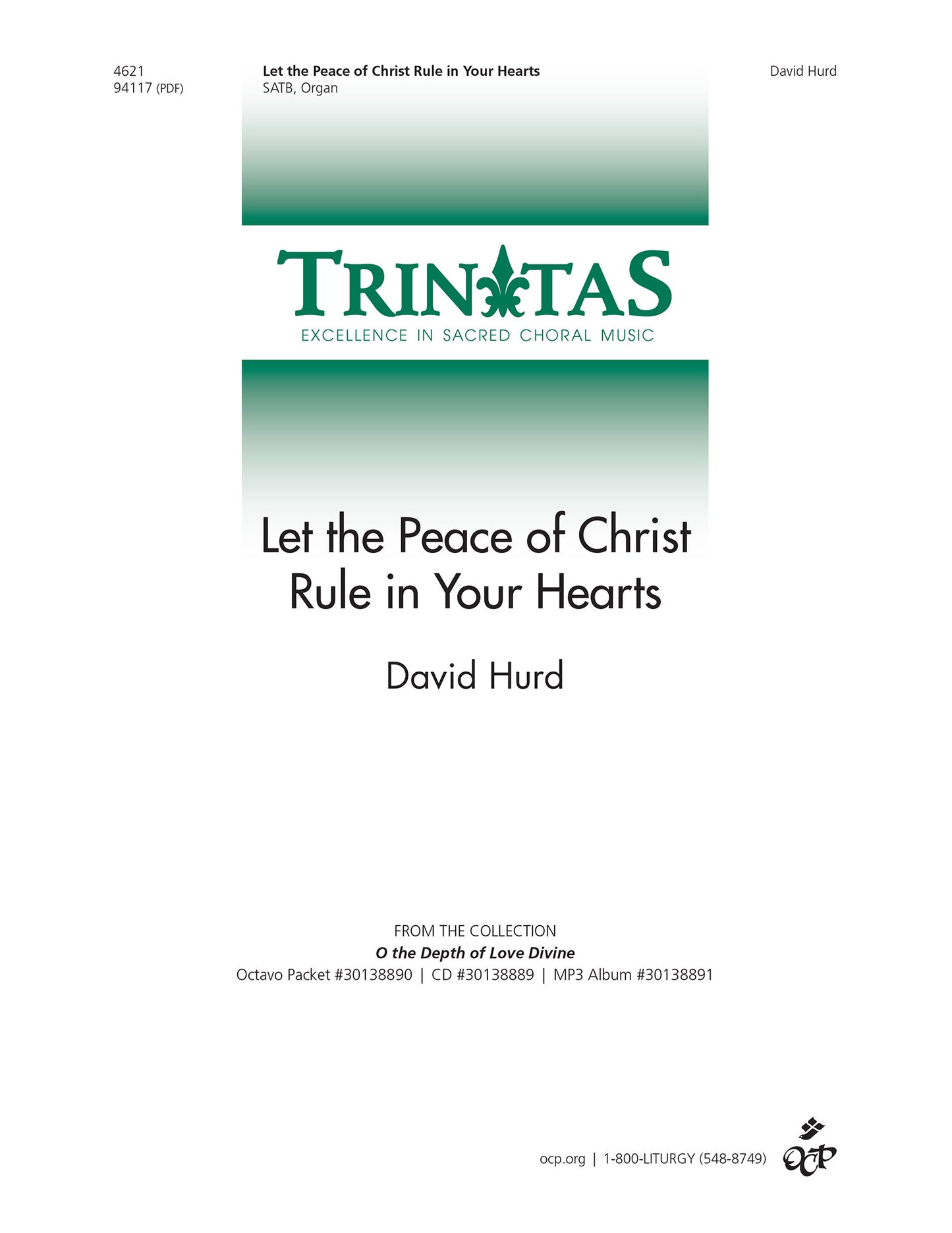 Let the Peace of Christ Rule in Your Hearts