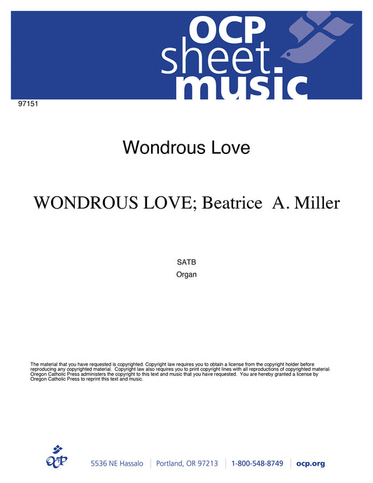 Wondrous Love