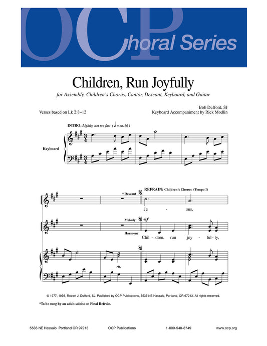 Children, Run Joyfully